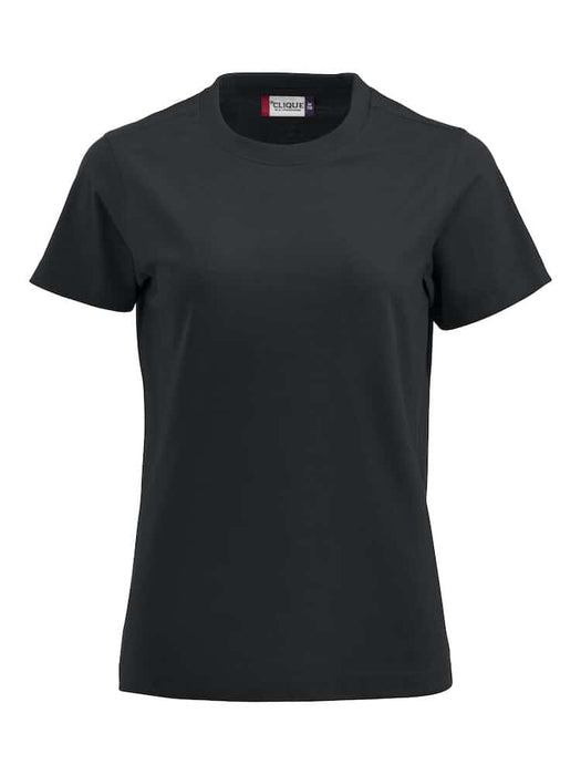Premium dame t-skjorte svart