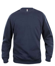 Roundneck genser med eget trykk blue navy