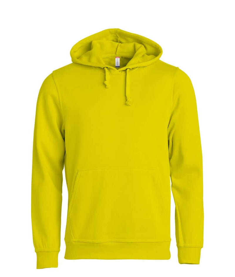 Hoodie med  custom print yellow
