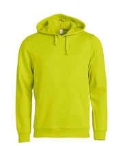 Hoodie med  custom print light green