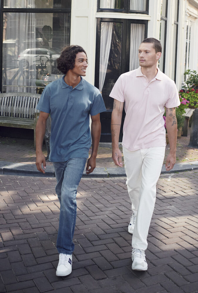 Polo basic herre t-skjorte