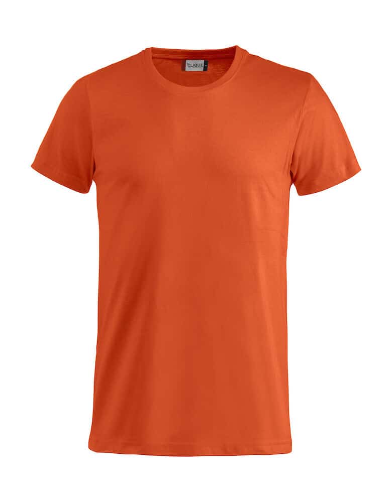 Barne t-skjorte med trykk oransje
