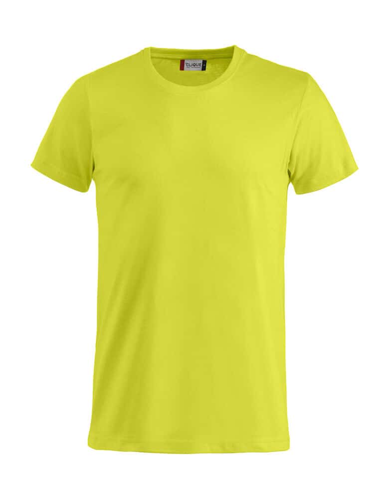 Barne t-skjorte med trykk visibility green