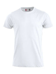 White t-shirt on a white background