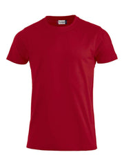 Red t-shirt on a white background