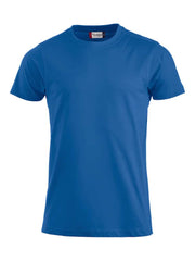 Blue t-shirt on a white background