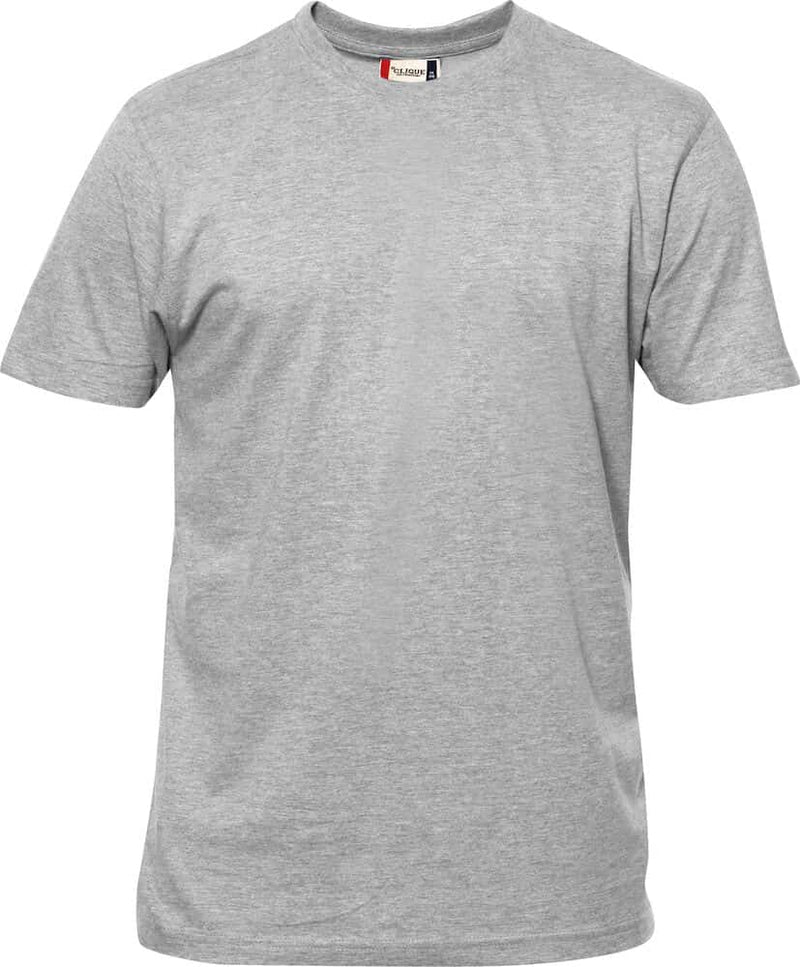 Gray t-shirt on a white background