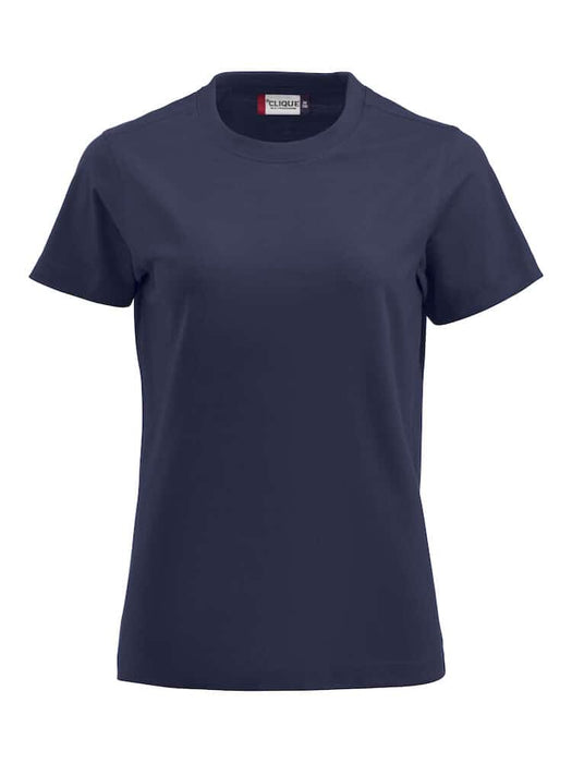 Premium dame t-skjorte navy blå