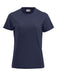 Premium dame t-skjorte navy blå