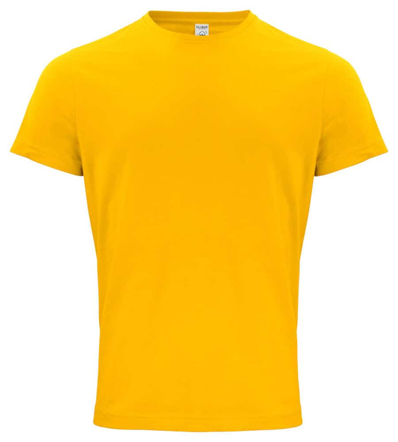 Oranic cotton t-skjorte gul