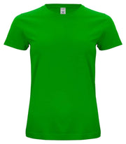 Organic cotton dame t-skjorte grønn