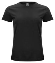 Organic cotton dame t-skjorte svart