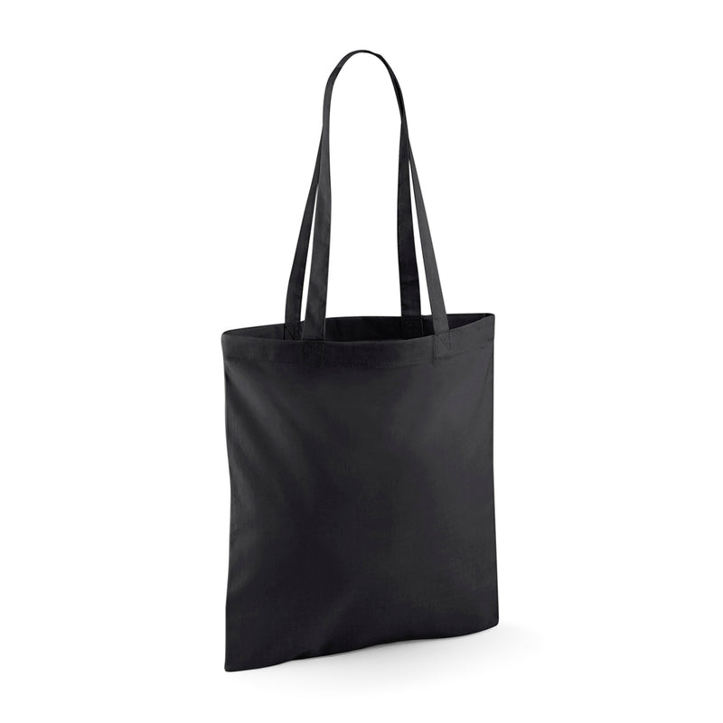 Handlenett med eget trykk – 100% bomull med lang hank