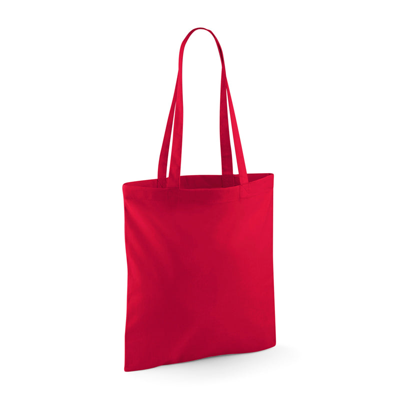 Handlenett med eget trykk – 100% bomull med lang hank