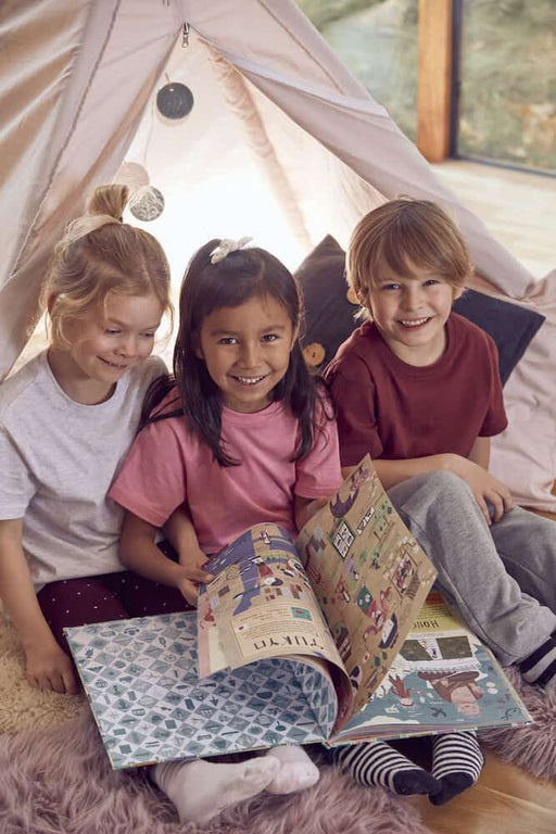 Barne t-skjorte med trykk