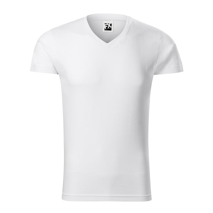 V-NECK MENN t-skjorter- Design selv - InstaTrykk