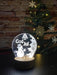 God Jul Snømann 3D Lampe - InstaTrykk