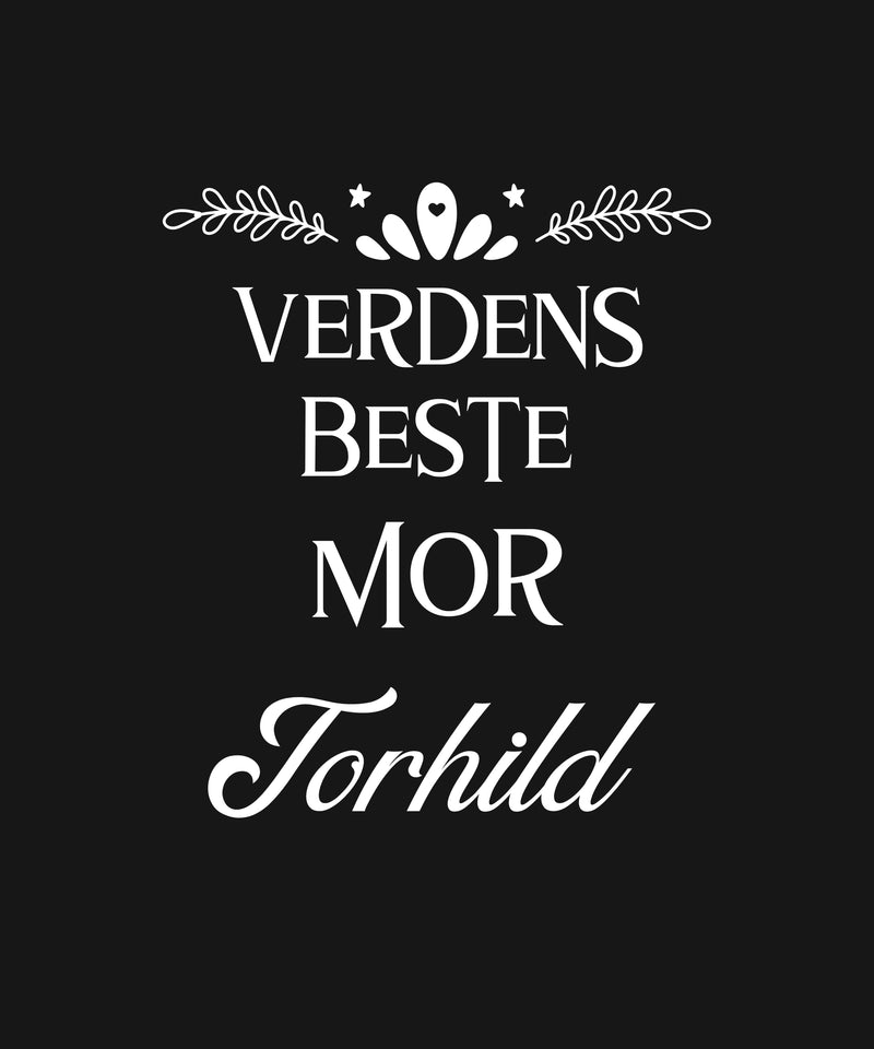 Verdens beste mor forkle med trykk - InstaTrykk