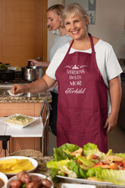 Verdens beste mor forkle med trykk - InstaTrykk