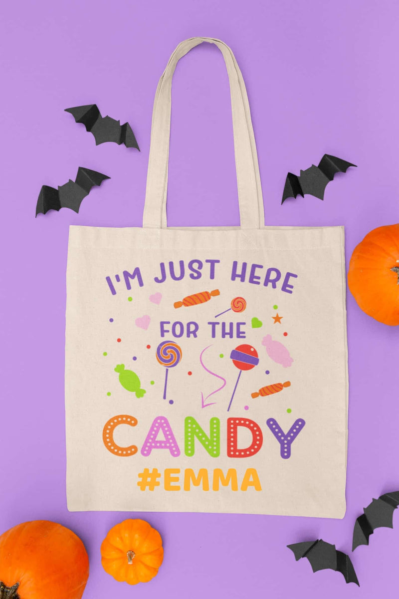 Halloween handlenett CANDY - InstaTrykk