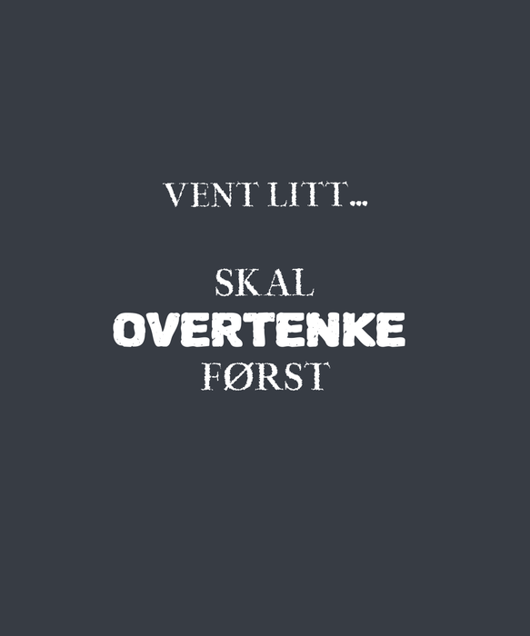 Vent litt hettegenser - InstaTrykk