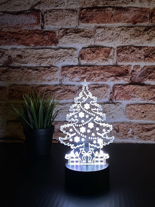 Juletre 3D-lampe - InstaTrykk