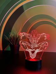 Spiderman illusjonslampe 3D - InstaTrykk