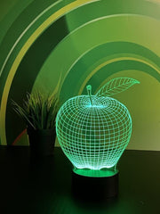 Eple illusjonslampe 3D - InstaTrykk