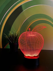 Eple illusjonslampe 3D - InstaTrykk