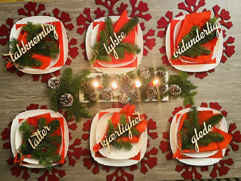 Bord dekorasjon - InstaTrykk