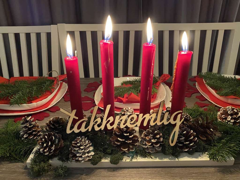 Bord dekorasjon - InstaTrykk