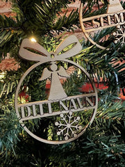 Juletrepynt med ditt navn - InstaTrykk