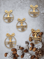 Juletrepynt med ditt navn - InstaTrykk