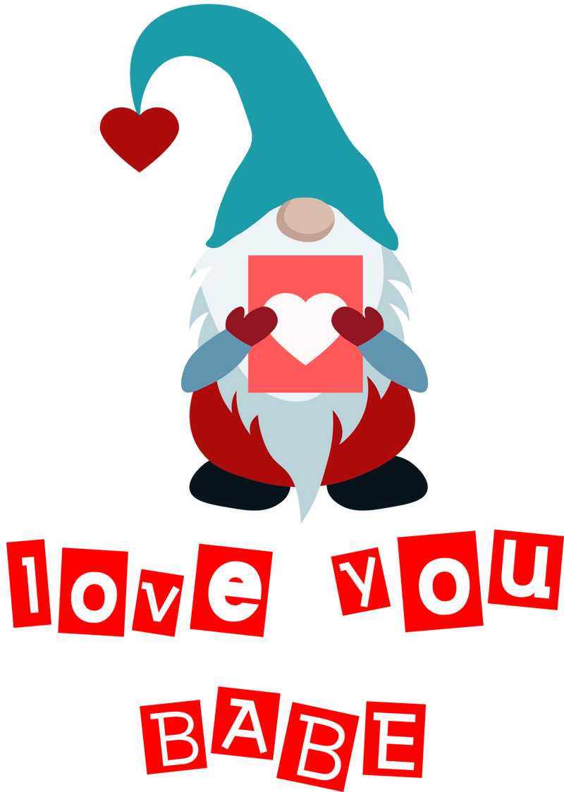 Love u BABE - InstaTrykk