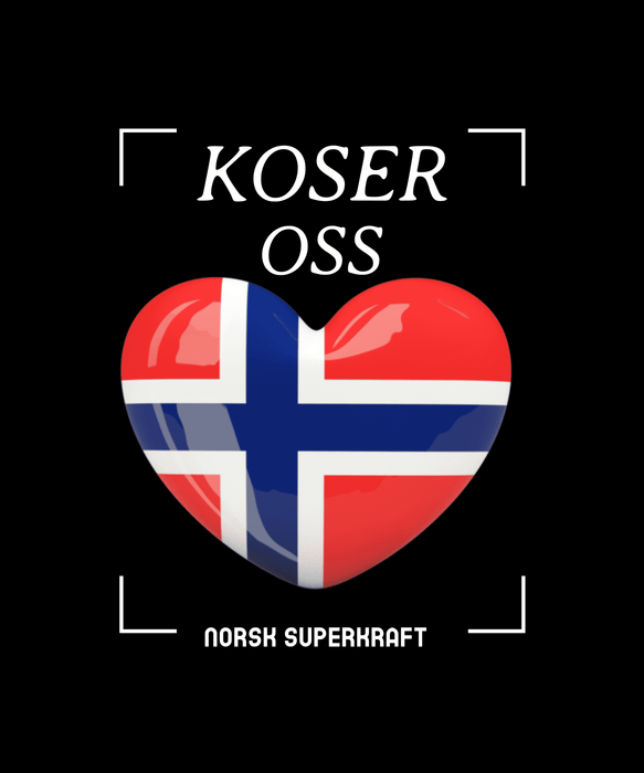 Koser oss t-skjorte - InstaTrykk