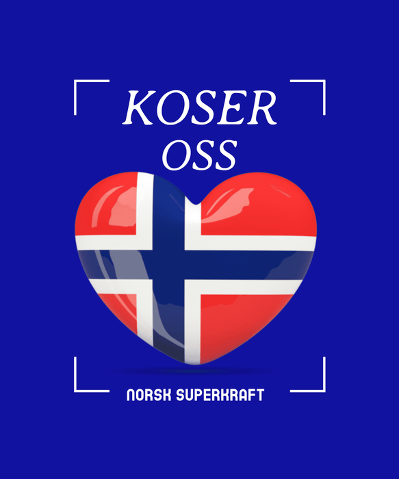 Koser oss t-skjorte - InstaTrykk