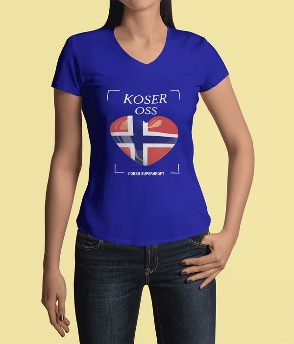 Koser oss t-skjorte - InstaTrykk