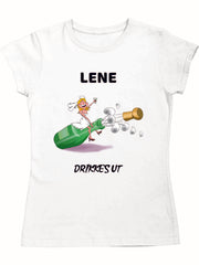 Utdrikningslag t-skjorte - InstaTrykk