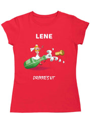 Utdrikningslag t-skjorte - InstaTrykk