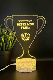 Verdens beste mor - pokal - InstaTrykk