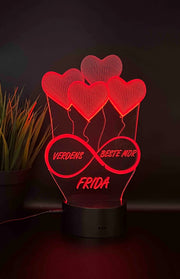 Verdens beste mor led-lampe - InstaTrykk