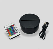 Hjerte led lampe- verdens beste mor - InstaTrykk